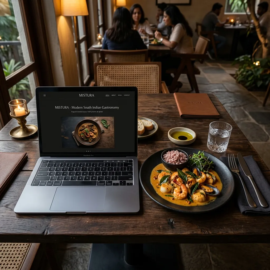Modern restaurant interior
